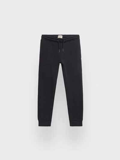 JOGGER BASIC KIDS AZUL MARINO