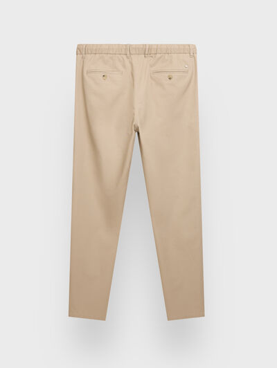 PANTALON LINO BEIGE