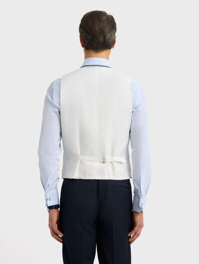 CHALECO OJO PERDIZ AZUL