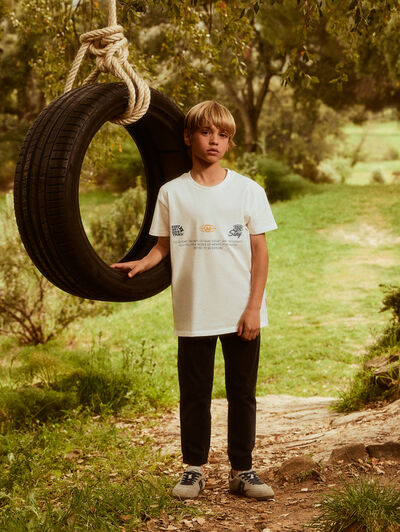 CAMISETA POTENTIAL KIDS BLANCO