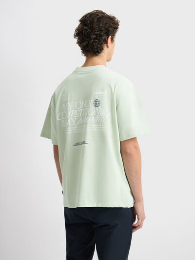 CAMISETA POTENTIAL VERDE AGUA