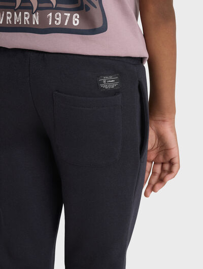 JOGGER BASIC KIDS AZUL MARINO