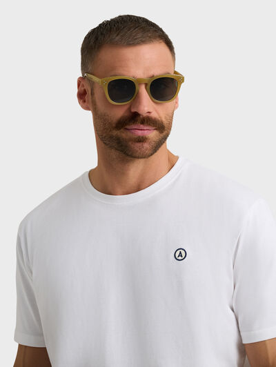 CAMISETA PATCH BLANCO