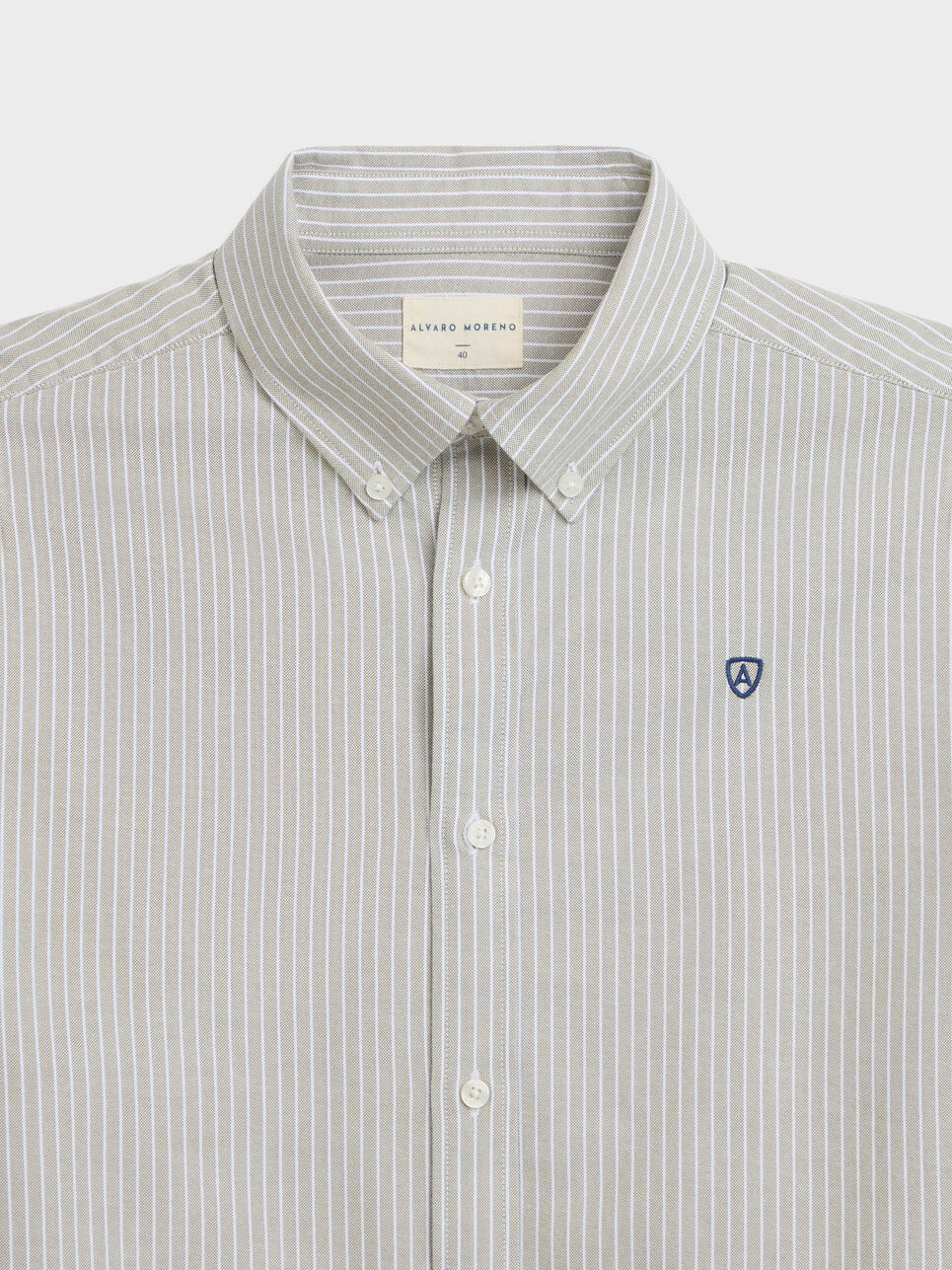 CAMISA OXFORD RAYAS DOWN