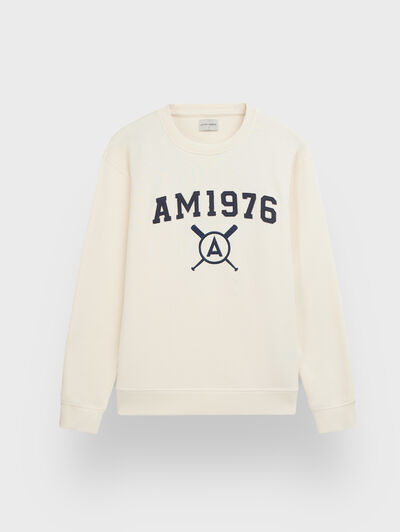 SUDADERA PATCH CRUDO