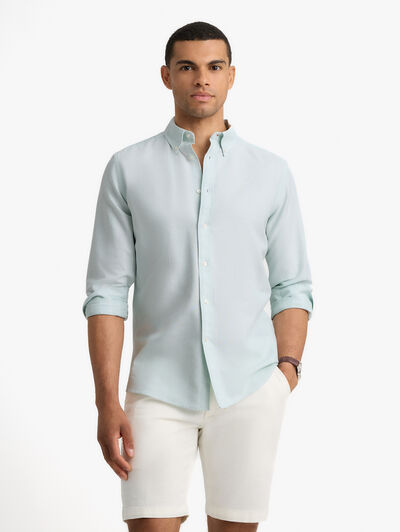 CAMISA OXFORD BEACH VERDE