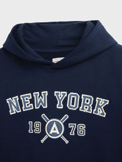 SUDADERA PART AZUL MARINO