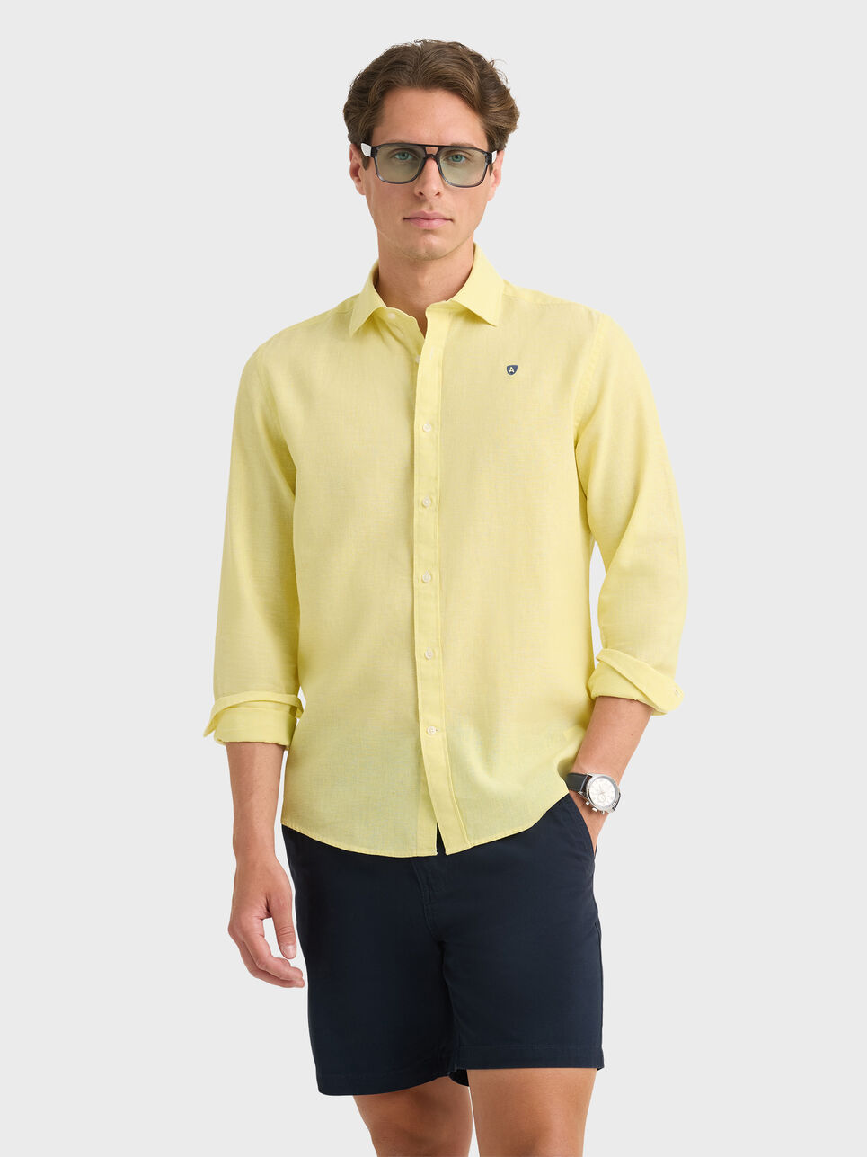 CAMISA LINO CHAMBRAY
