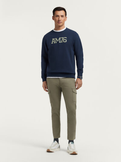 SUDADERA OFFICIAL AZUL MARINO