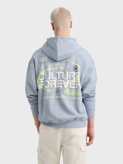 SUDADERA FOREVER AZUL