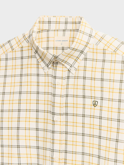 CAMISA FLANNEL CHECKS VERDE