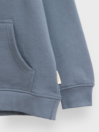 SUDADERA POPCORN KIDS AZUL MARINO