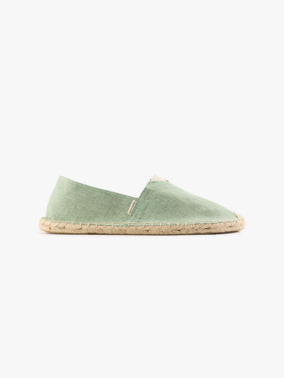 ESPADRILLES CHAMBRAY VERDE