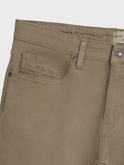 PANTALON MICRO 5PKT VERDE