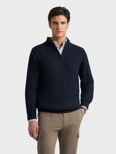 JERSEY RUSTIC AZUL MARINO