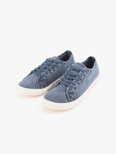 ZAPATILLAS CANVAS AZUL MARINO