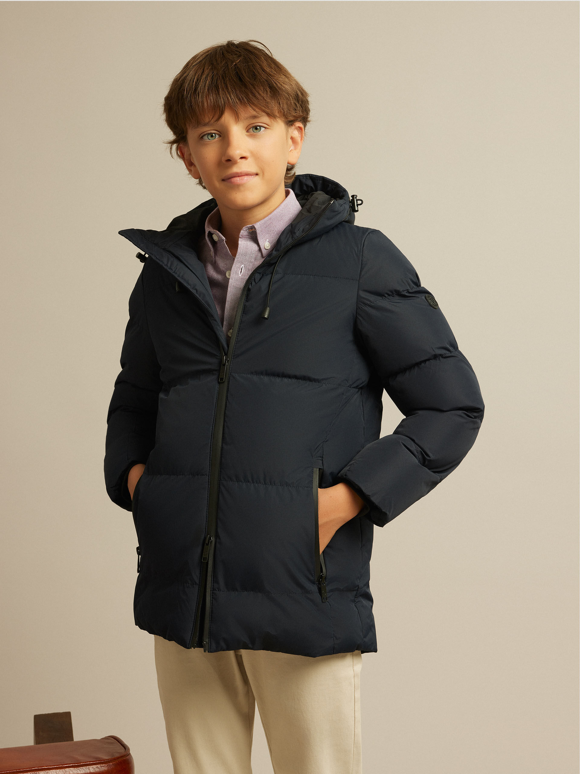 PARKA SKYWEAR KIDS AZUL MARINO