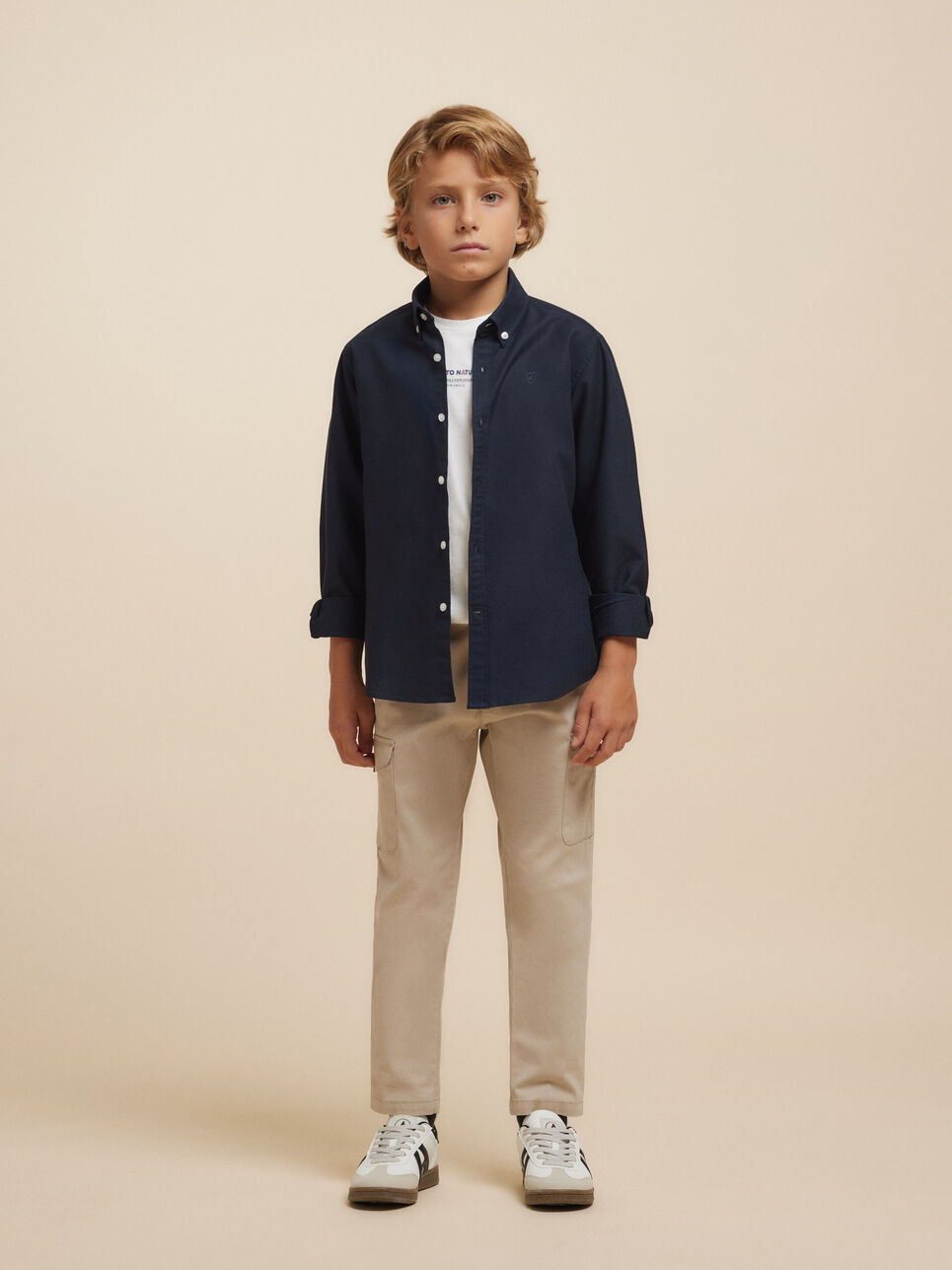 CAMISA OXFORD SOLID KIDS
