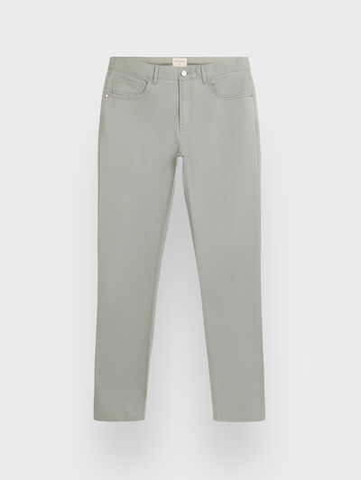 PANTALON DIAGONAL 5P VERDE