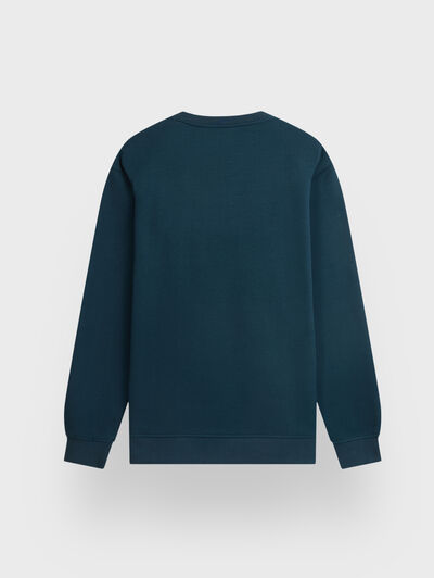 SUDADERA BASICA AZUL