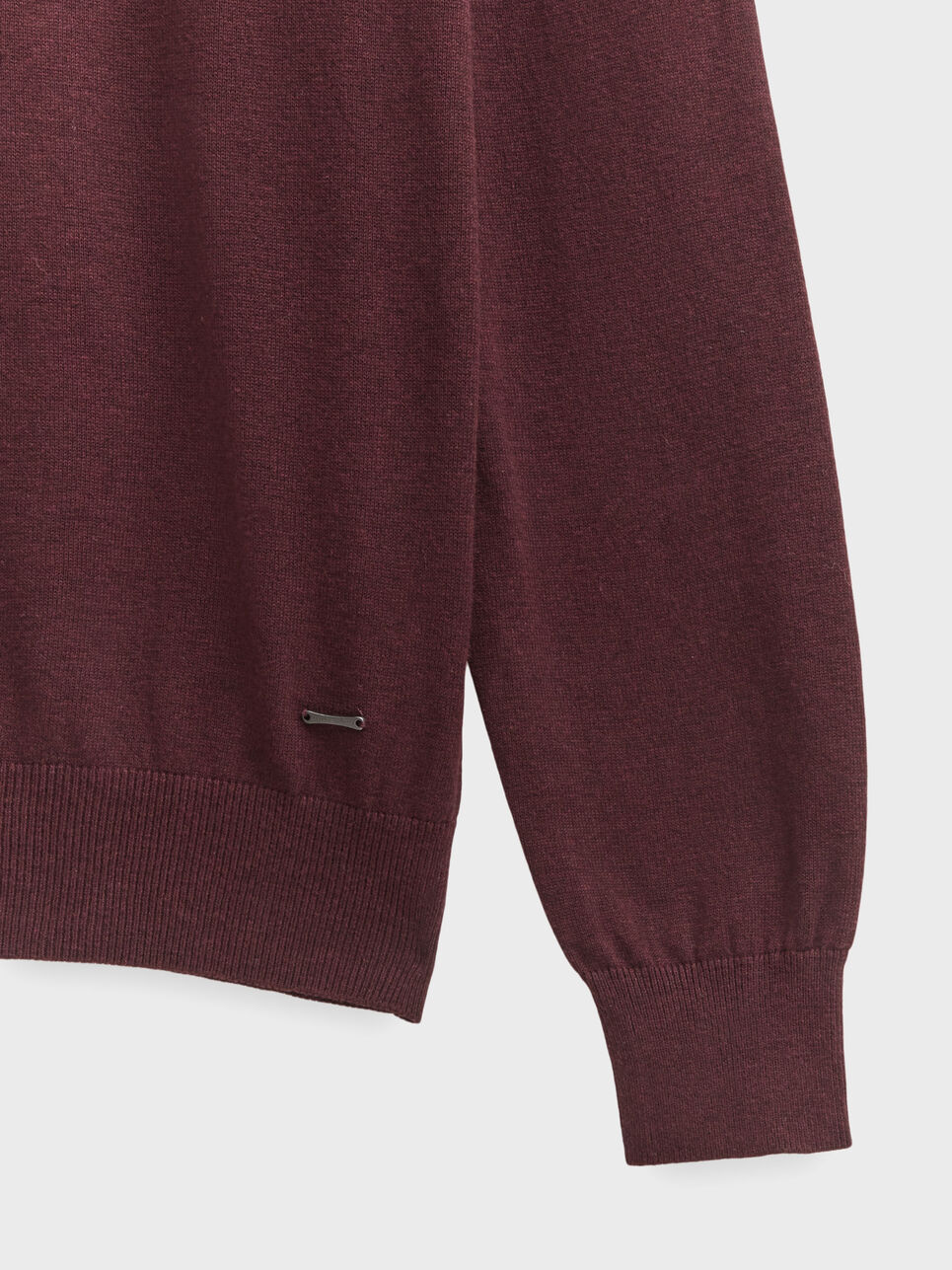 JERSEY BUTTON COLLAR