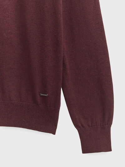 JERSEY BUTTON COLLAR