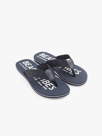 CHANCLAS BEACH AZUL MARINO