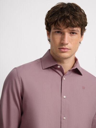 CAMISA TWILL PEACH ROSA