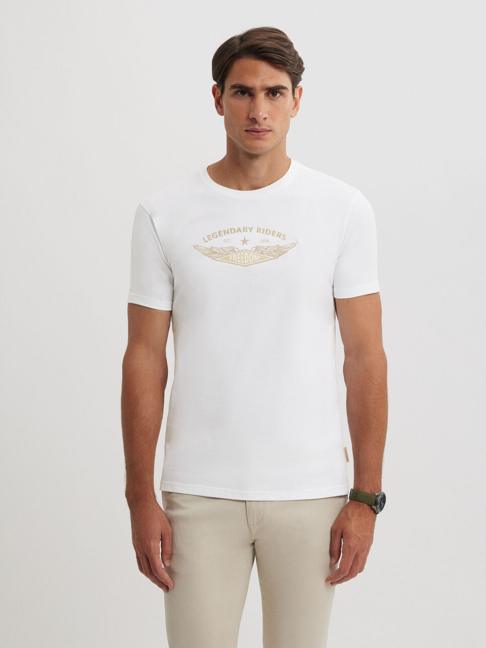 CAMISETA FREEDOM BLANCO