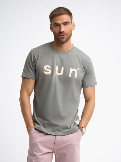 CAMISETA SUN GRIS
