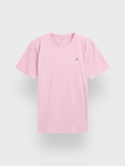 CAMISETA BASICA ROSA