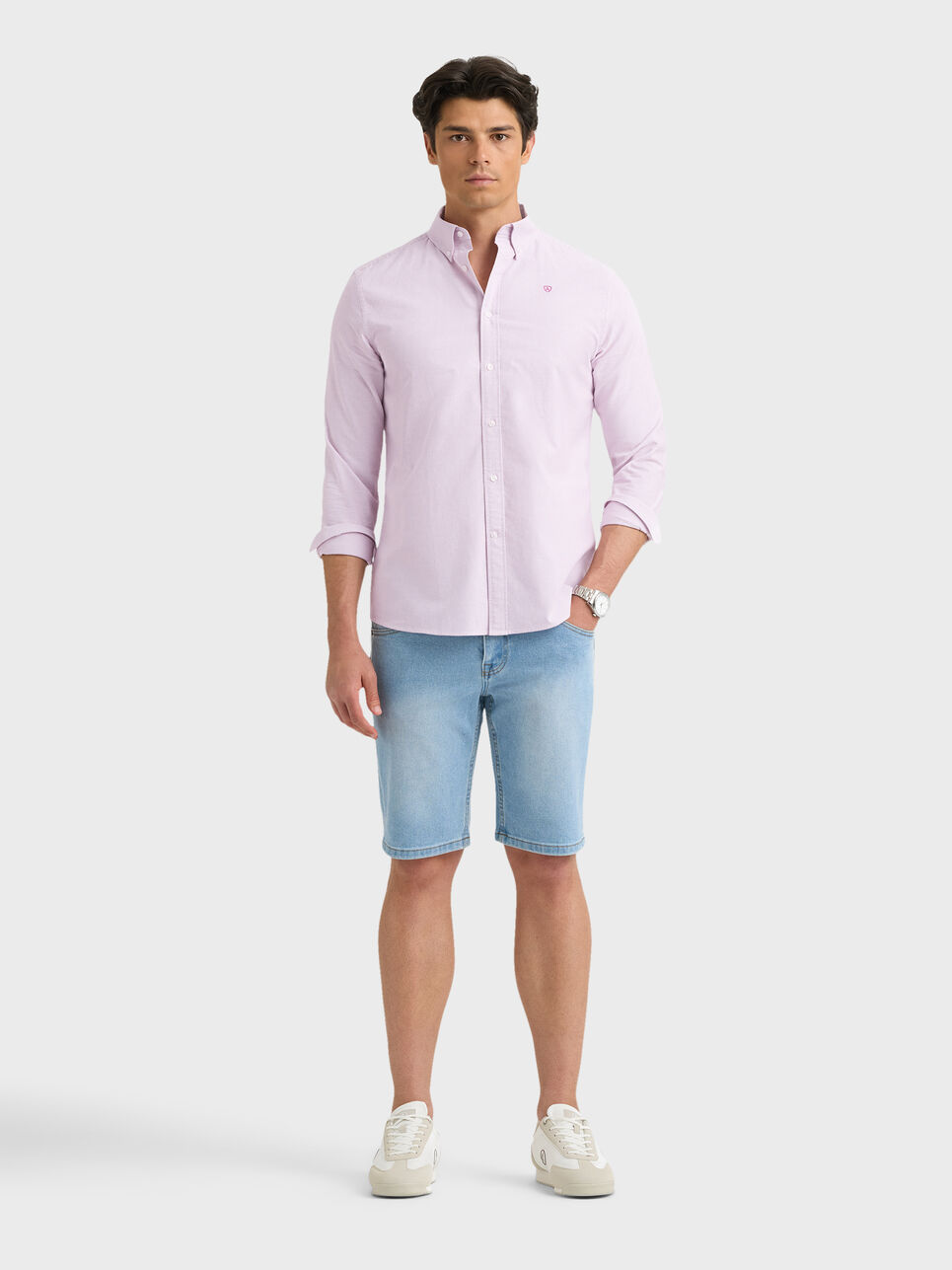 CAMISA OXFORD MIL RAYAS