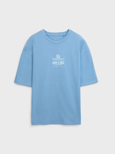 CAMISETA BAREFOOT AZUL