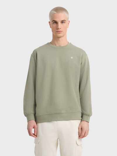 SUDADERA BASICA VERDE