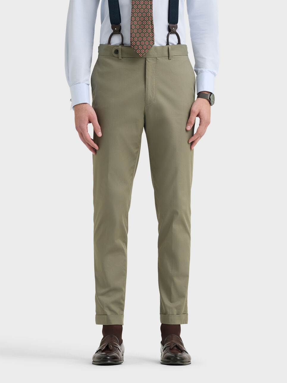 PANTALON DOPPIO COTTON