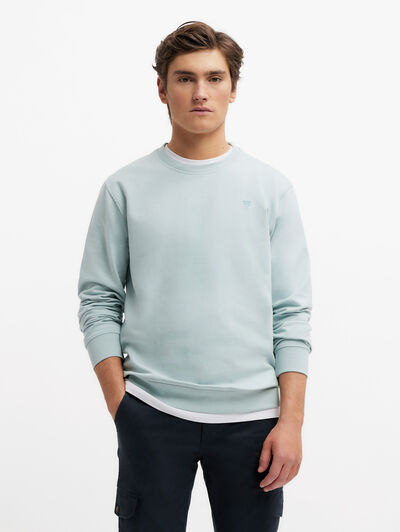 SUDADERA FANCY VERDE AGUA