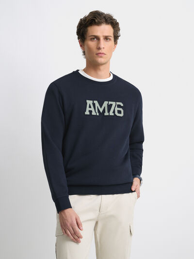 SUDADERA OFFICIAL AZUL MARINO