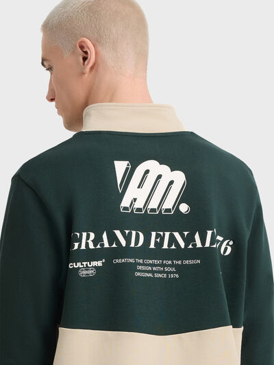 SUDADERA CONTEXT VERDE