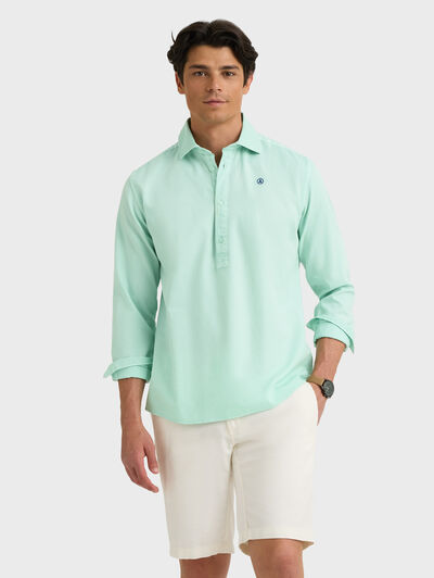 POLERA PANAMA DYE VERDE AGUA