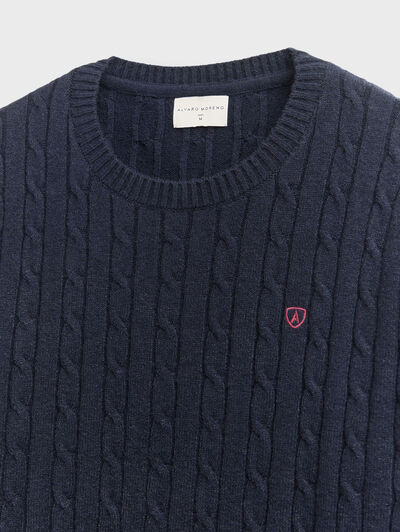 JERSEY OLD MONEY AZUL MARINO