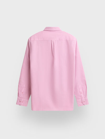 CAMISA OXFORD DYE ROSA
