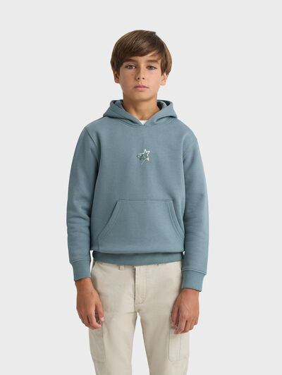 SUDADERA PERSPECTIVE KIDS AZUL