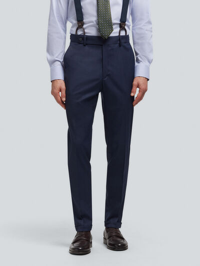 PANTALON CAPO MICRO AZUL MARINO