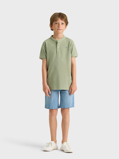 POLO MAO KIDS VERDE