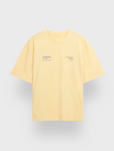 CAMISETA MOTIVATION AMARILLO