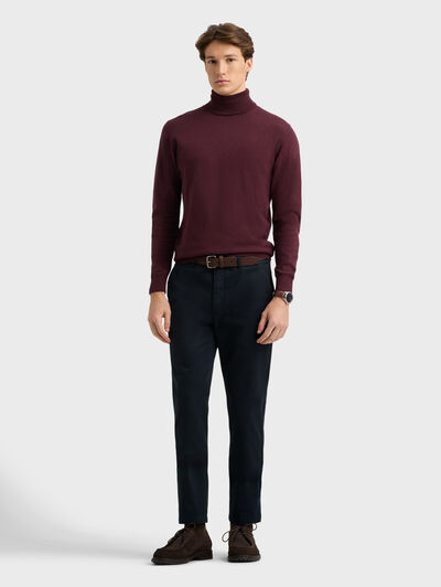 JERSEY ROLL COLLAR