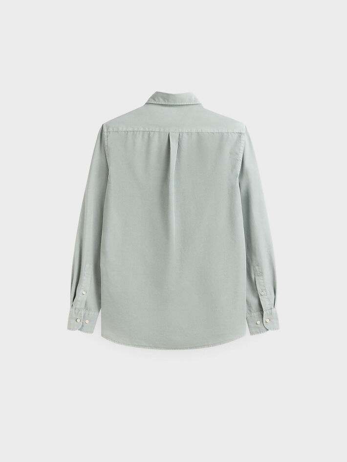 CAMISA POPELIN VERDE