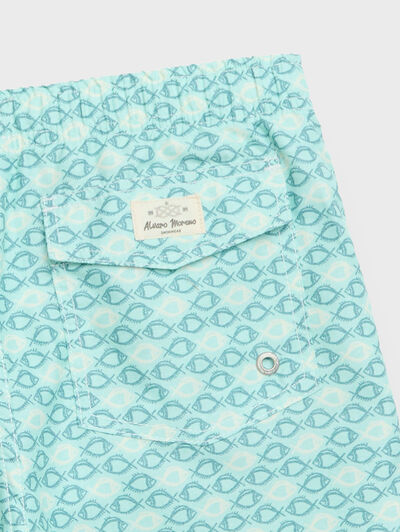 BA&Ntilde;ADOR CROSS KIDS VERDE AGUA