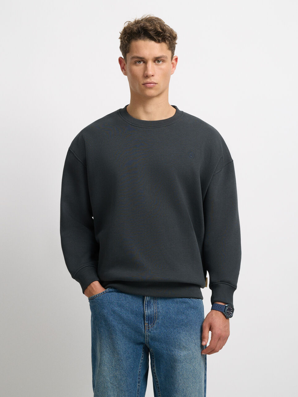 SUDADERA BASICA OVERSIZE