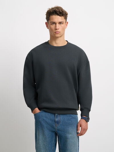 SUDADERA BASICA OVERSIZE VERDE